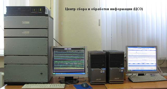 Центр сбора и обработки радиотелеметрической системы детального сейсмического контроля СДСК-1